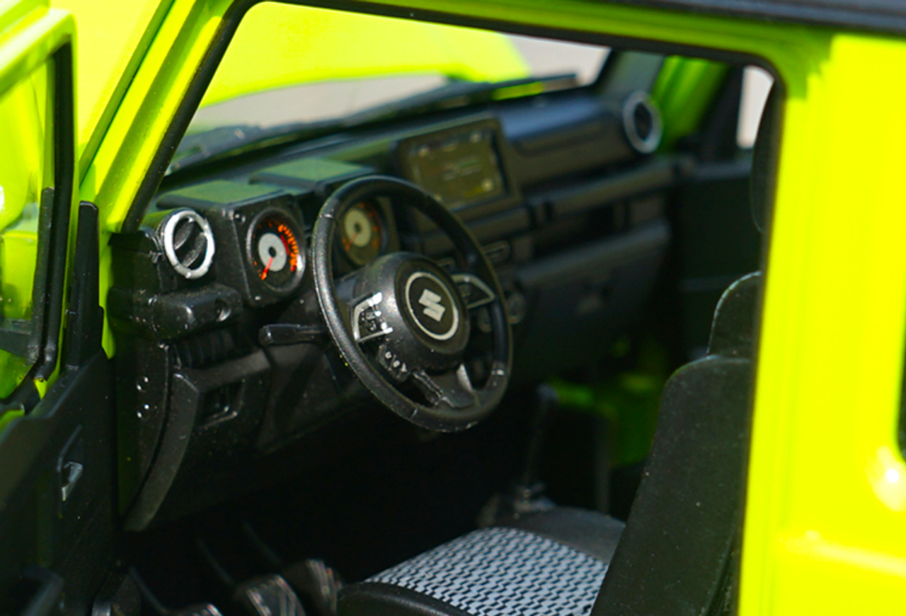 1/18 LCD Suzuki Jimny (Yellow) Diecast Car Model - LIVECARMODEL.com