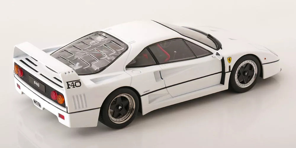 1/18 KK-Scale 1988 Ferrari F40 Sultan of Brunei white Diecast Car