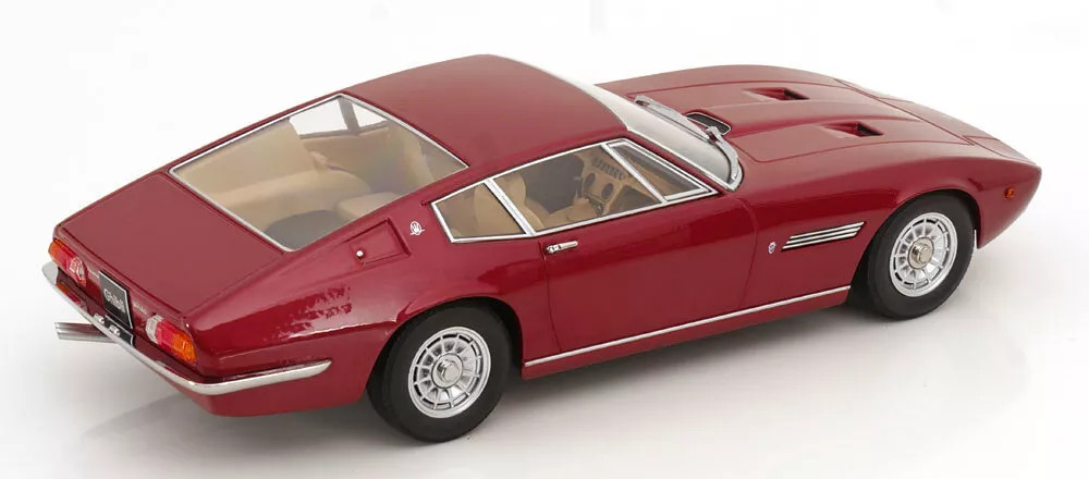 1/18 KK-Scale 1969 Maserati Ghibli Coupe (Red Metallic) Diecast