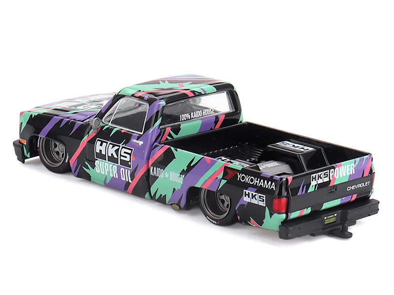 1/64 Kaido House Chevrolet Silverado KAIDO HKS V1 Diecast Car