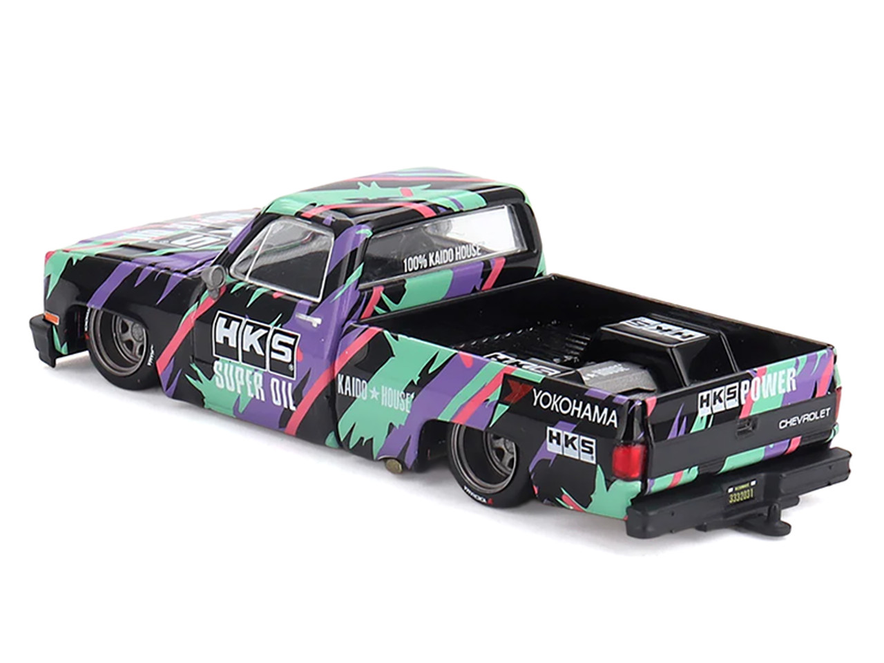 1/64 Kaido House Chevrolet Silverado KAIDO HKS V1 Diecast Car Model