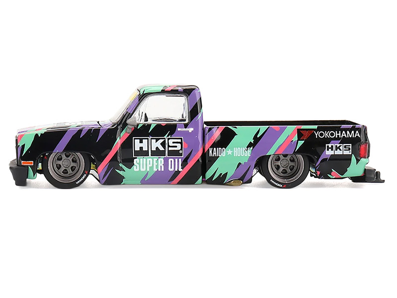 1/64 Kaido House Chevrolet Silverado KAIDO HKS V1 Diecast Car