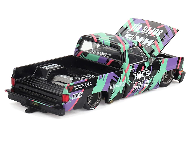 1/64 Kaido House Chevrolet Silverado KAIDO HKS V1 Diecast Car