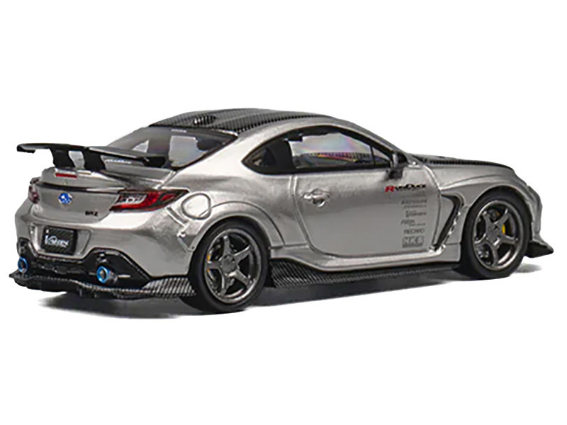 1/64 CM Model Subaru BRZ Varis Widebody (Metallic Grey) Diecast