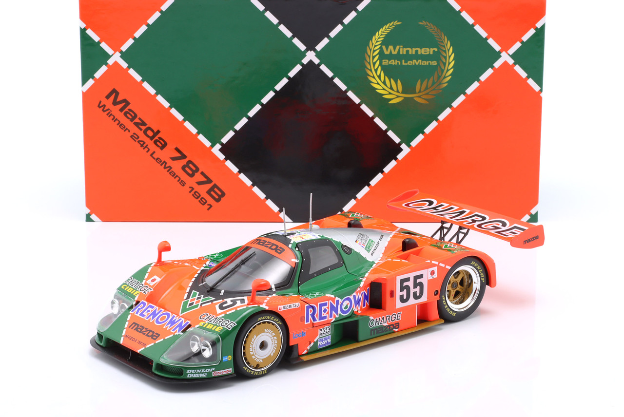 自動車 1/18 MAZDA 787B #55 LEMANS 1991 1/18 Werk83 1991 Mazda 787B #55 Winner 24h LeMans Mazdaspeed Co