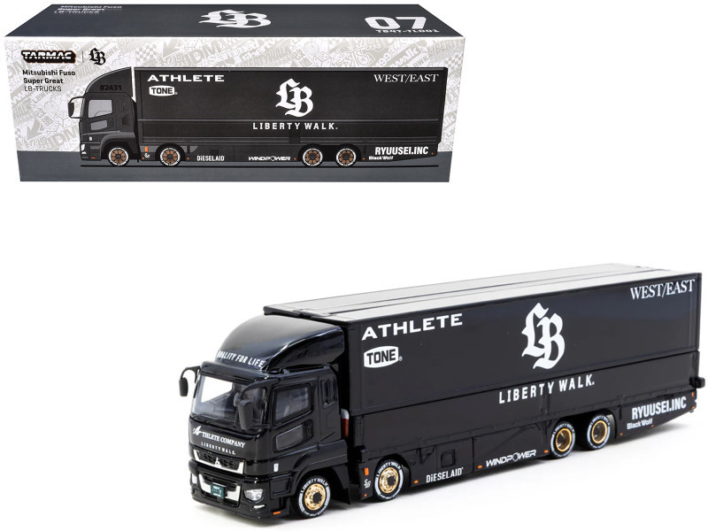1/64 Tarmac Works Mitsubishi Fuso Super Great LB-Works Diecast Car