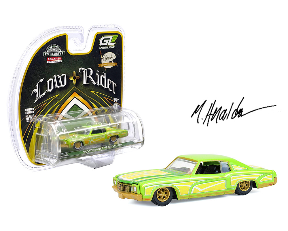 greenlight Monte Carlo LowRider チェイス 1/64 Greenlight 1970 Chevrolet Monte Carlo Lowrider Michael