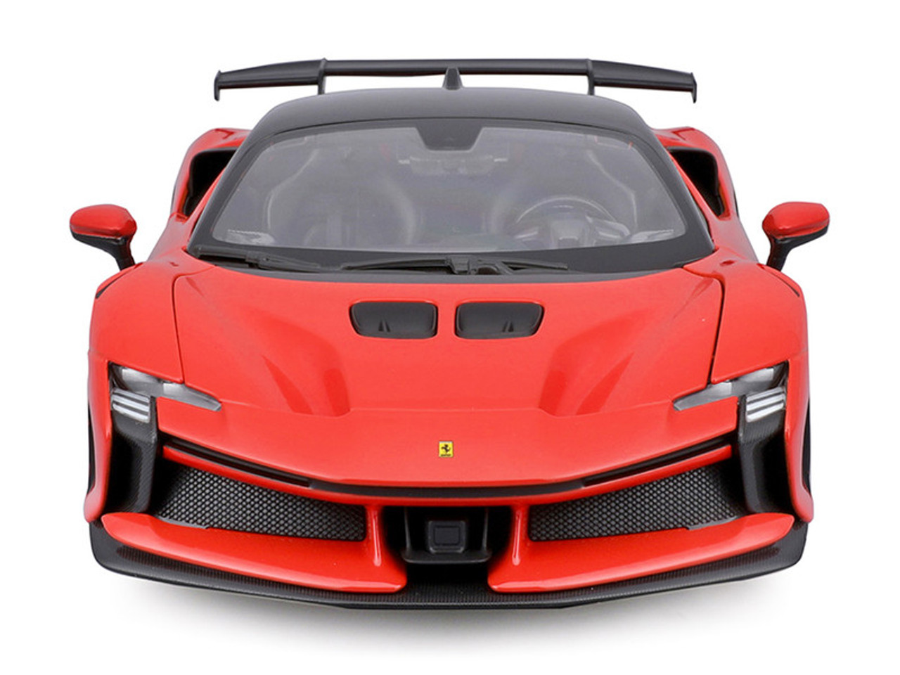 1/18 BBurago 2024 Ferrari SF90XX Stradale (Rosso Magma Red Metallic) Diecast Car Model