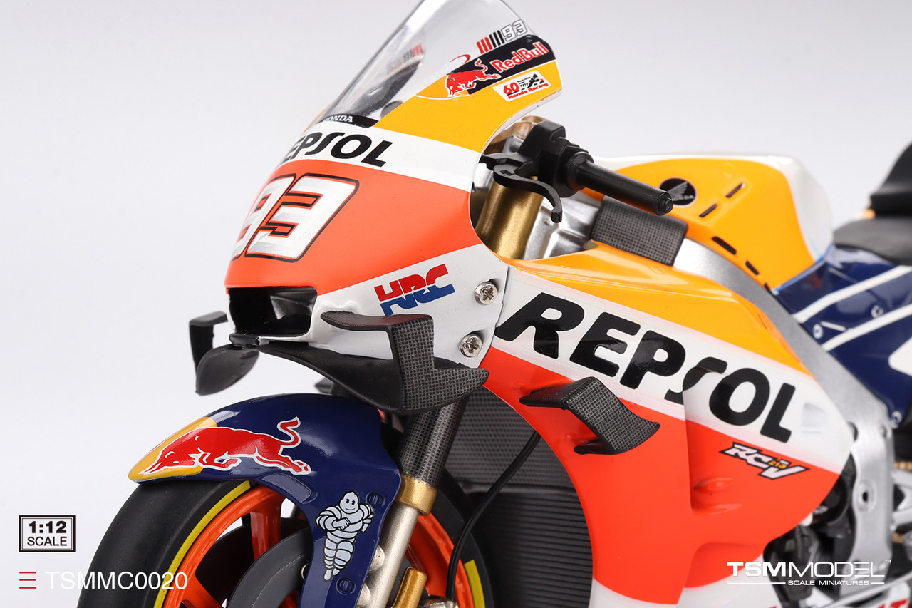 1/12 TSM Honda RC213V #93 2019 MotoGP Car Model - LIVECARMODEL.com