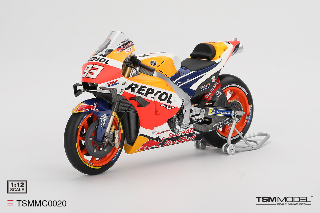 1/12 TSM Honda RC213V #93 2019 MotoGP Car Model - LIVECARMODEL.com