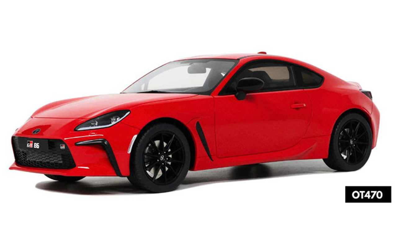 yuuu 1/18 OTTO 2022 Toyota GR86 (Red) Car Model - LIVECARMODEL.com