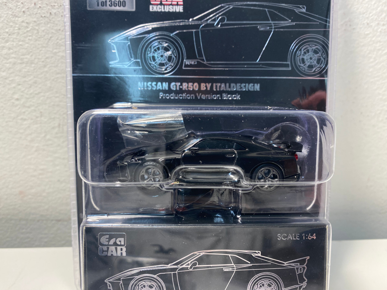 1/64 Era Car Nissan GT-R50 By Italdesign (Black) Car Model