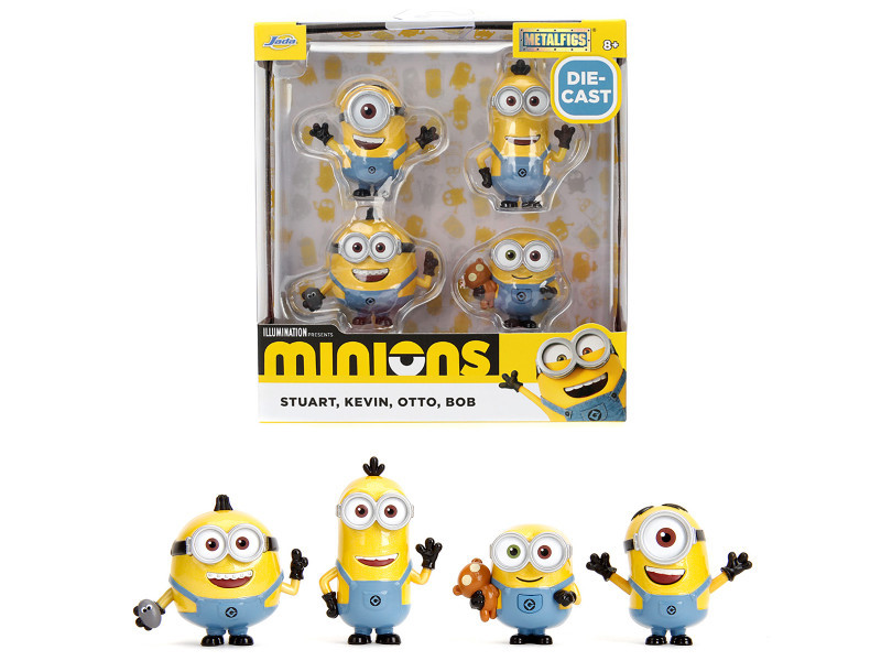 Set of 4 Diecast Figures 