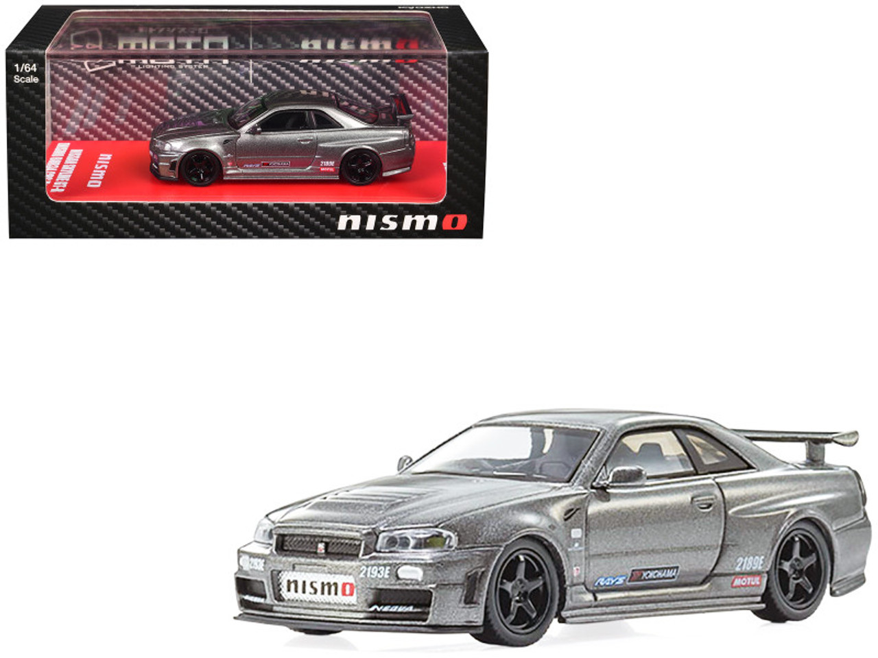 1/64 Kyosho Nissan Skyline GT-R (NISMO BNR34 CRS Version