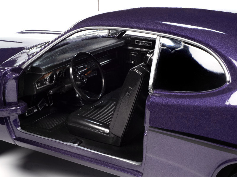 1970 Plymouth Duster 340 Violet Metallic with Black Stripes 