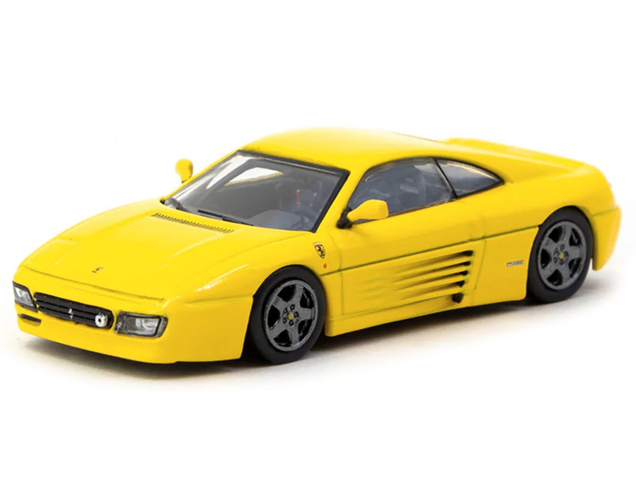 1/64 Tarmac Works Ferrari 348 Challenge (Yellow) Diecast Car Model 1/64 Tarmac Works Ferrari 348 Challenge (Yellow) Diecast Car Model