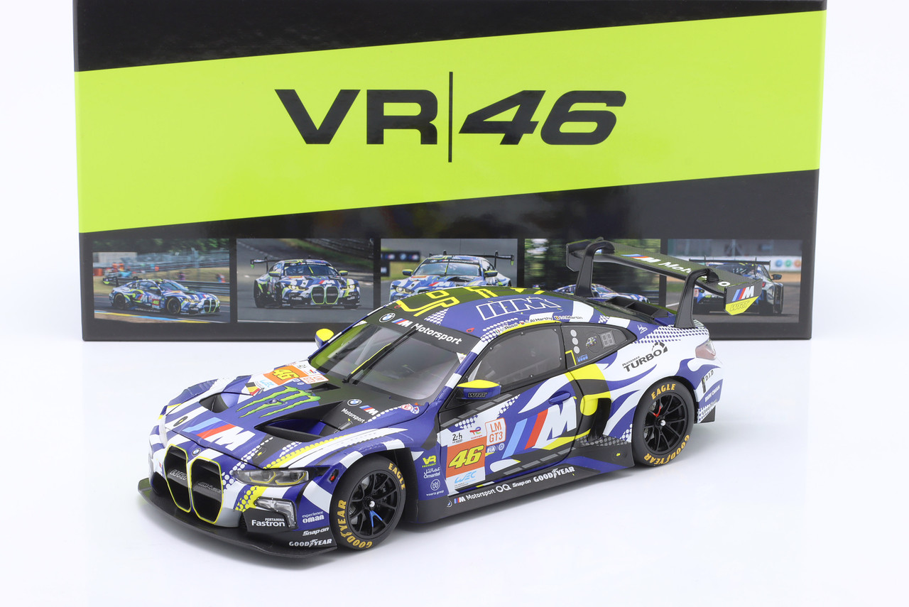 ミニカー  M4 GT3 WRT Le Mans 24H 2024 1/18 Minichamps 2024 BMW M4 GT3 #46 24h LeMans Team WRT Valentino