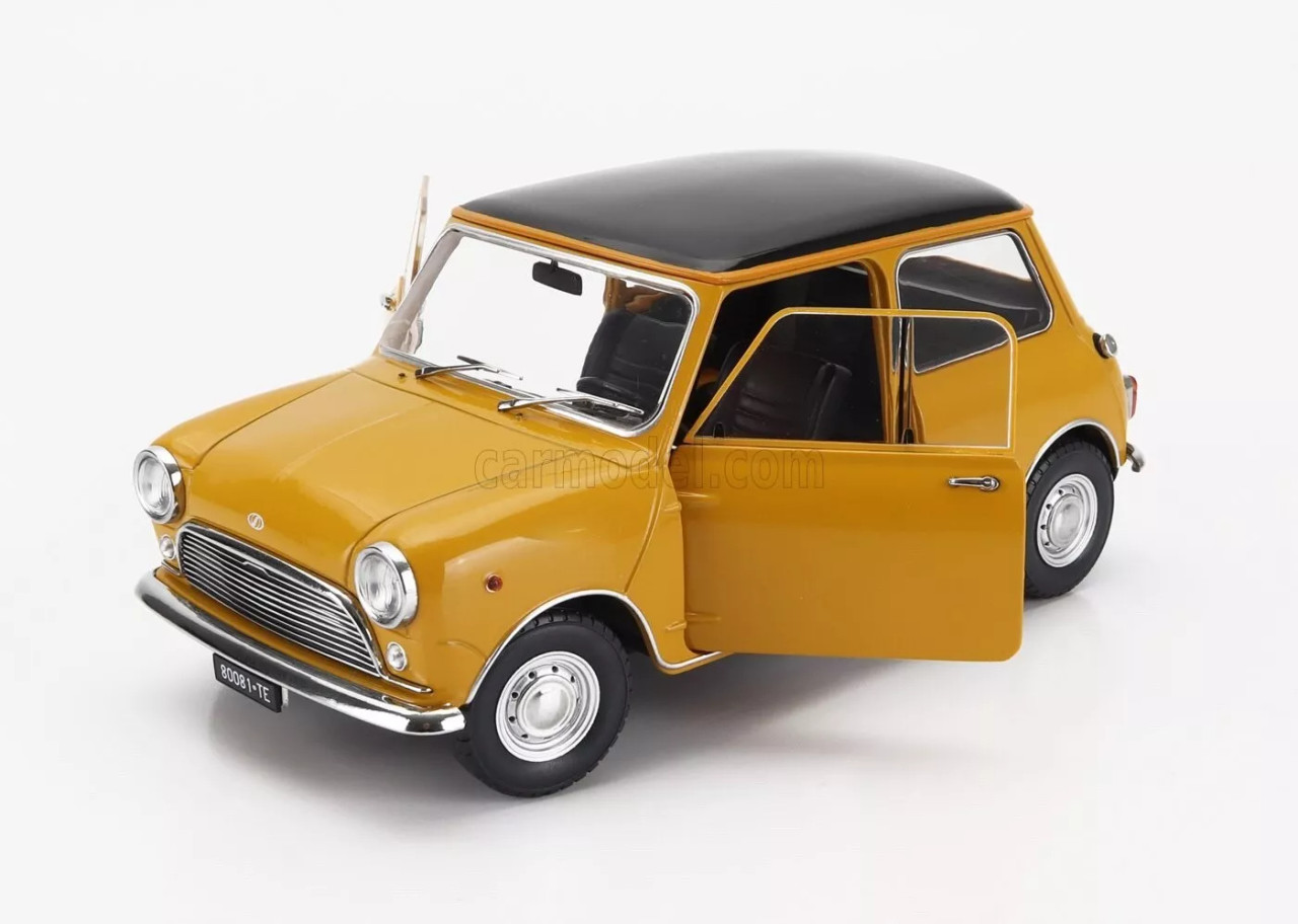 1/18 Mitica 1966 Mini Cooper MK1 (Yellow) Diecast Car Model