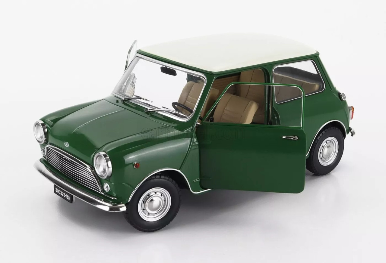Austin MK1 Cooper S 1/18 ミニカー 1/18 Mitica 1966 Mini Cooper MK1 (Green) Diecast Car Model