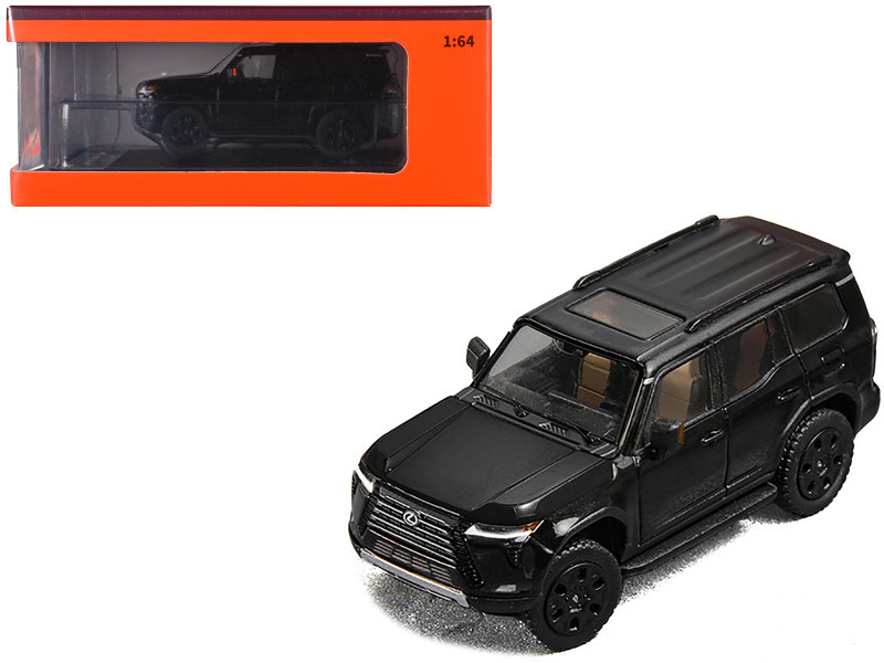 GCD 1/64 LEXUS GX550 レクサス 黒 プラド 希少 入手困難 Lexus GX550 Black 1/64 Diecast Model Car by GCD - LIVECARMODEL.com