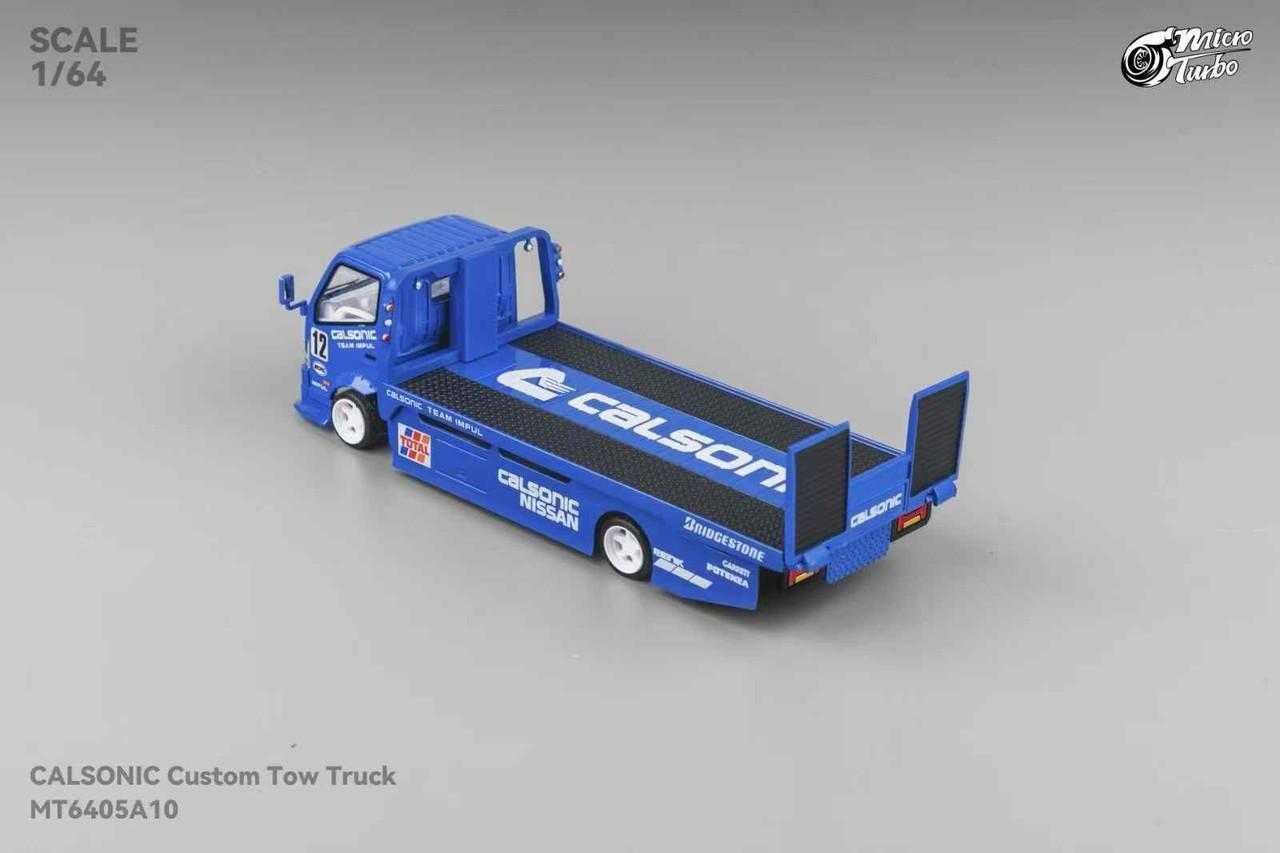 1/64 Micro Turbo Calsonic Custom Tow Truck Super Silhouette #12