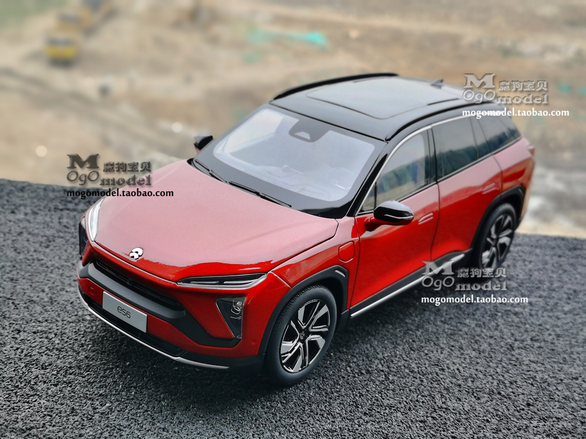 ビバ 1/18 Dealer Edition NIO ES6 (Red) Diecast Car Model