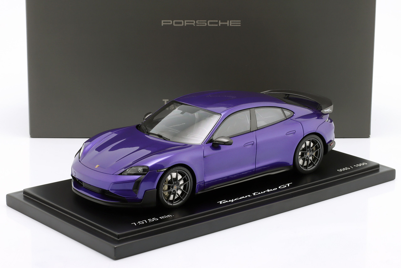 1/18 Dealer Edition Porsche Taycan Turbo GT Weissach Package