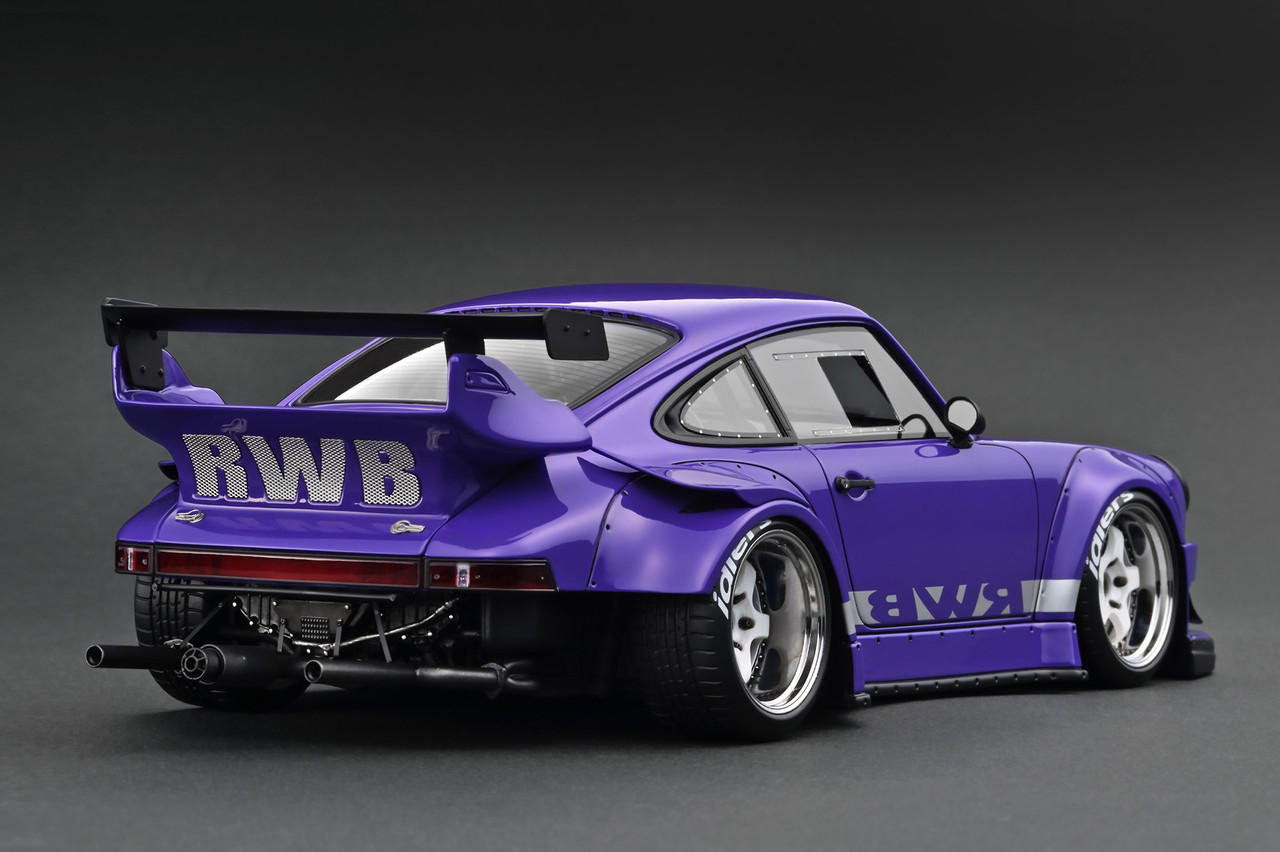 1/18 IG Ignition Model Porsche 911 RWB 930 (Purple) Car Model