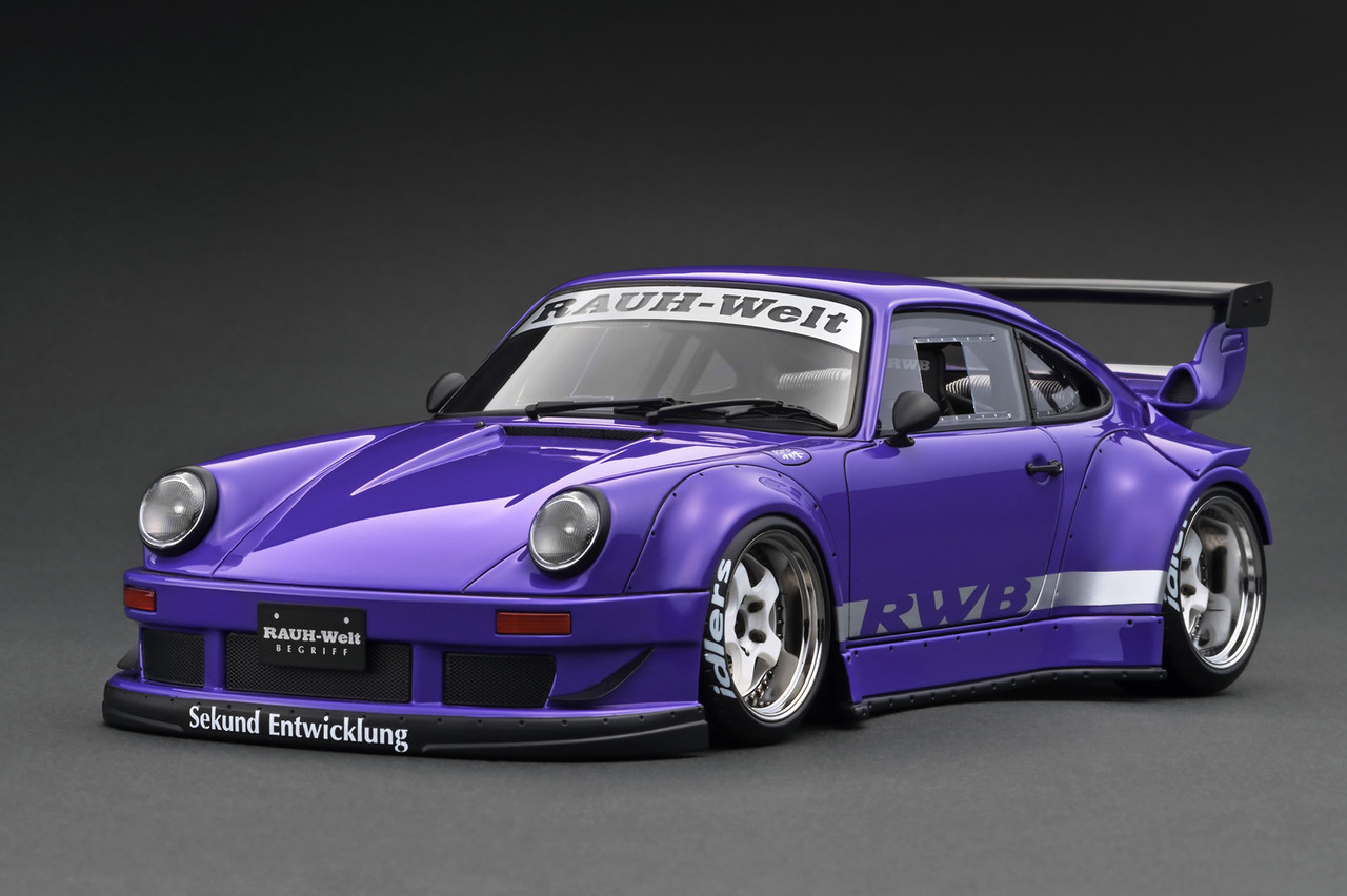1/18 IG Ignition Model Porsche 911 RWB 930 (Purple) Car Model