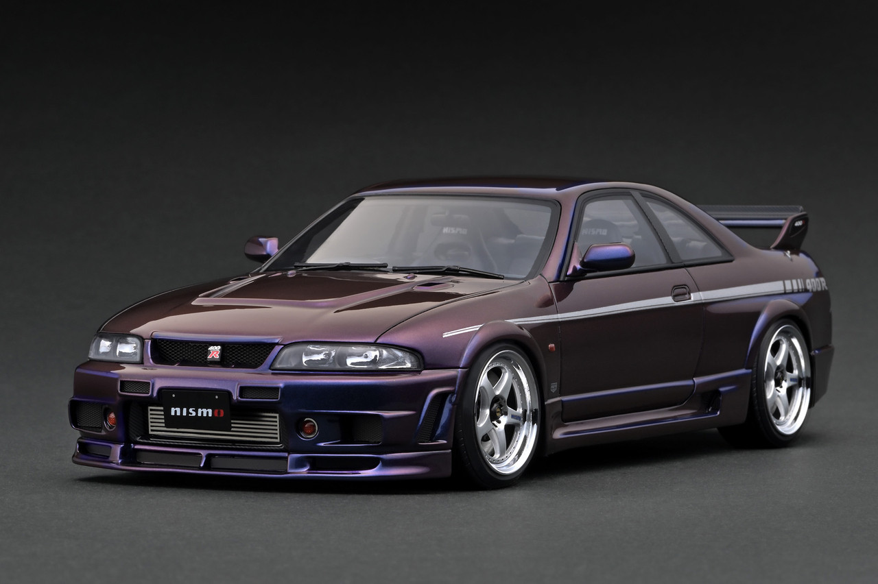 り*う様 イグニッションモデル NISMO 400R Midnight Purp 1/18 IG Ignition Model Nissan Skyline GT-R GTR R33 Nismo 400R