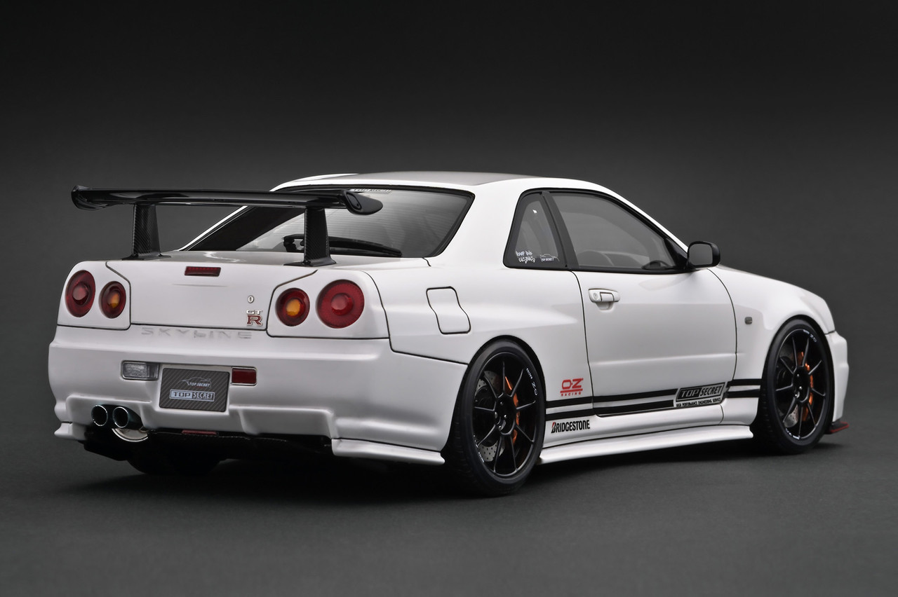 1/18 IG Ignition Model Nissan Skyline GT-R GTR R34 TOP SECRET 34GT