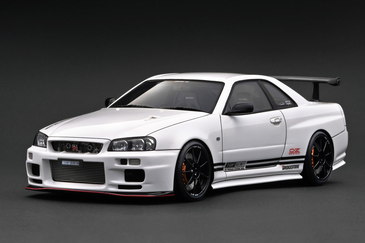 1/18 IG Ignition Model Nissan Skyline GT-R GTR R34 TOP SECRET 34GT