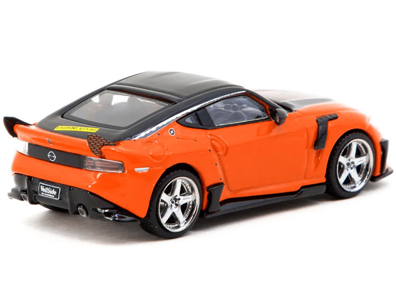 ターマックワークス 1/64 日産 ヴェイルサイド FFZ400 チェイスカー 1/64 Tarmac Works Nissan VeilSide FFZ400 Fairlady Z (Orange