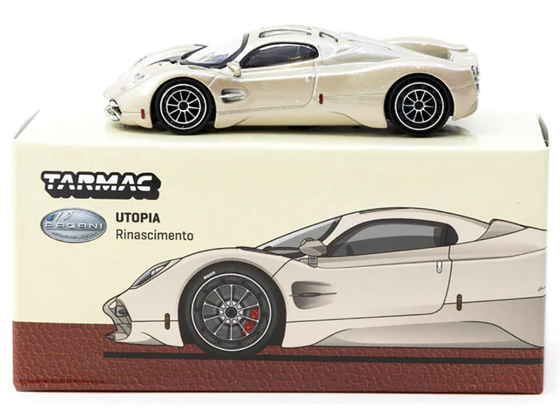 1/64 Tarmac Works Pagani Utopia Rinascimento Diecast Car Model