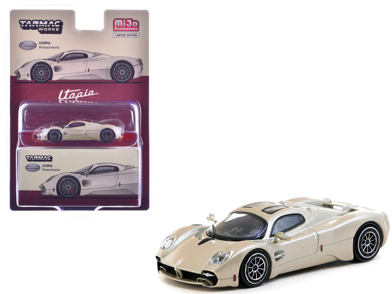 1/64 Tarmac Works Pagani Utopia Rinascimento Diecast Car Model