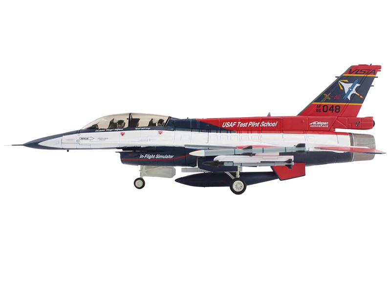 General Dynamics X-62A VISTA Aircraft with Missiles 