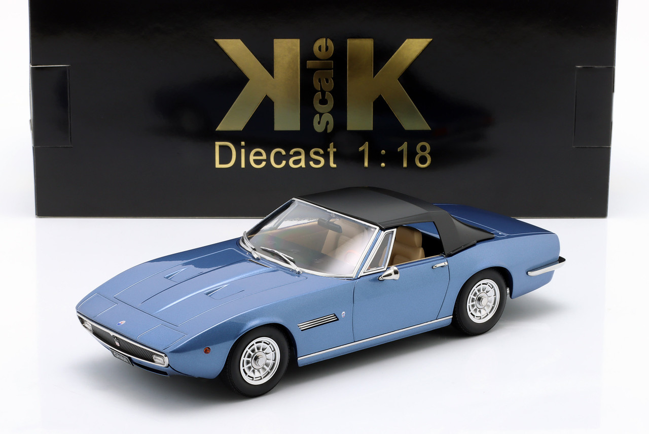 1/18 KK-Scale 1970 Maserati Ghibli Spider (Light Blue