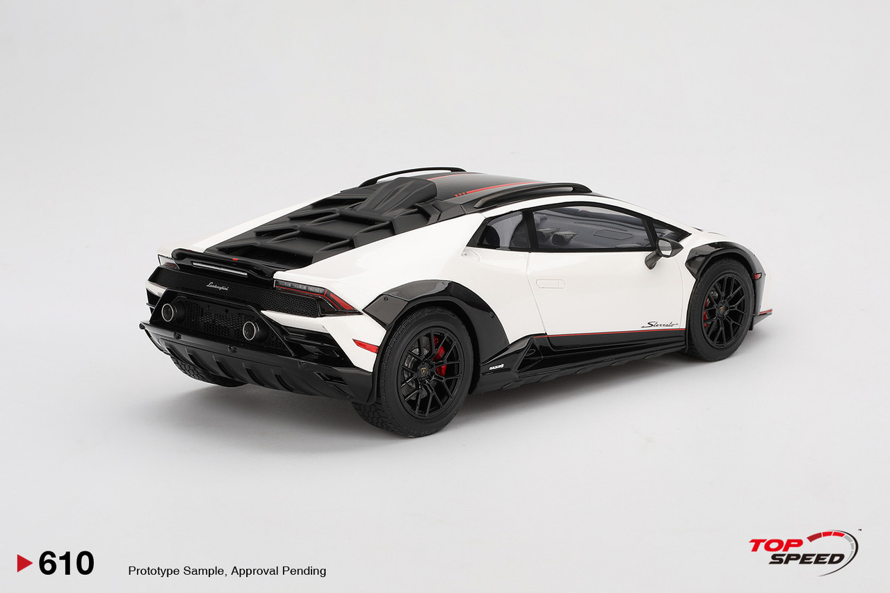 1/18 Top Speed Lamborghini Huracán Sterrato (Bianco Asopo White
