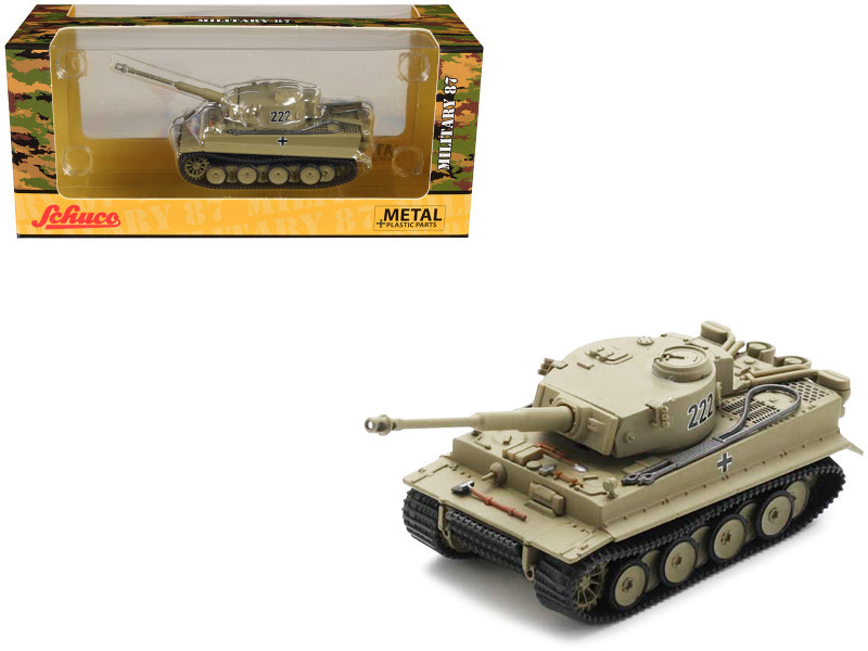 あ 222 Panzerkampfwagen VI Tiger Tank #222 Light Brown 