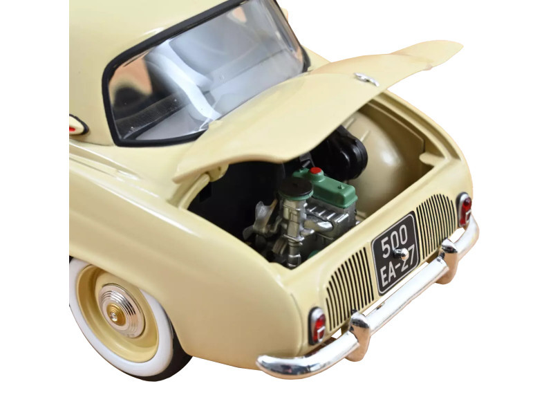 1958 Renault Dauphine Beige 1/18 Diecast Model Car by Norev
