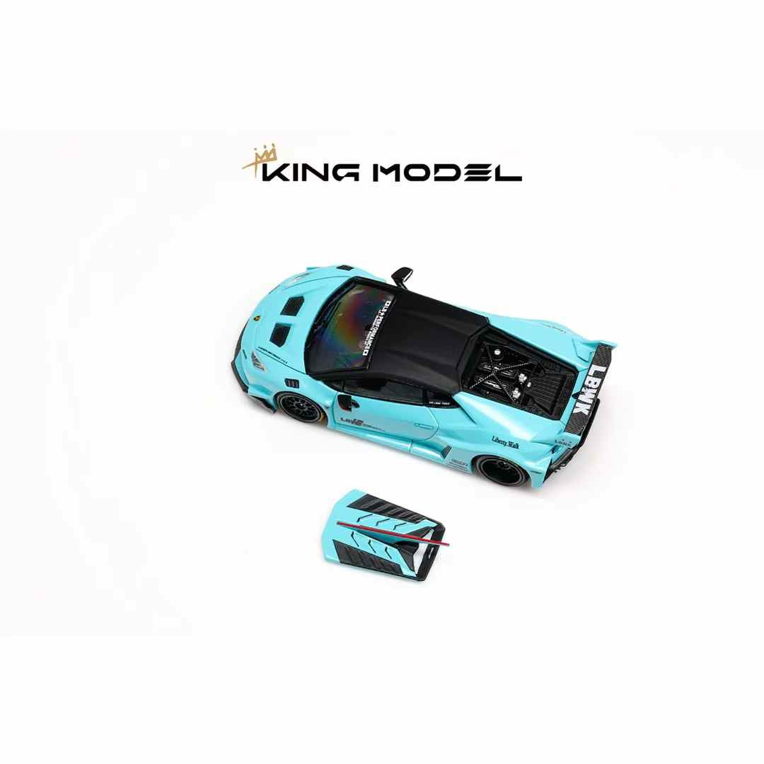 専用ページ❸ 1/64 King Model Lamborghini Huracan LBWK (Metallic Tiffany Blue