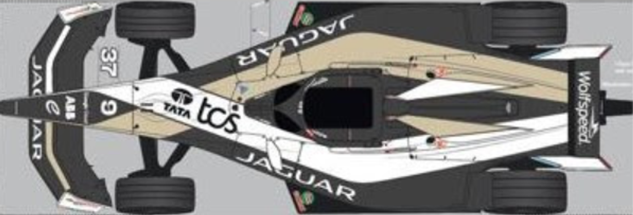 1/43 Spark 2025 Formula E Jaguar TCS Racing #37 Nick Cassidy Car Model
