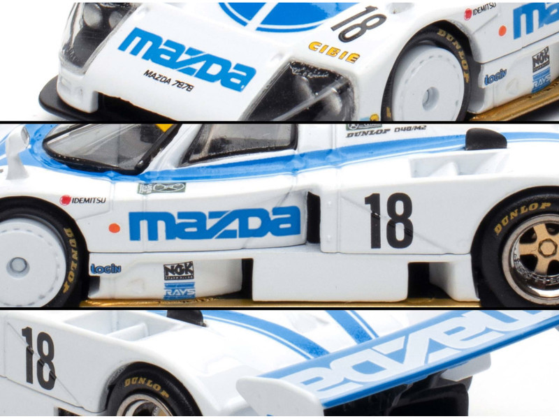 1/64 BMC 1991 Mazda 787B 24H Le Mans #18 Diecast Car Model