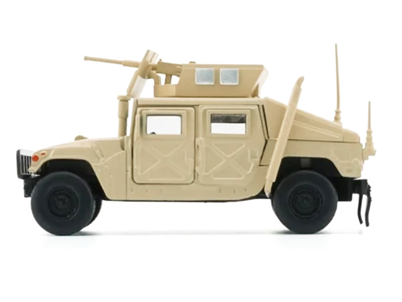 1/64 BMC Hummer Humvee 4-CT (Desert Tan Yellow) Diecast Car Model 1/64 BMC Hummer Humvee 4-CT (Desert Tan Yellow) Diecast Car Model