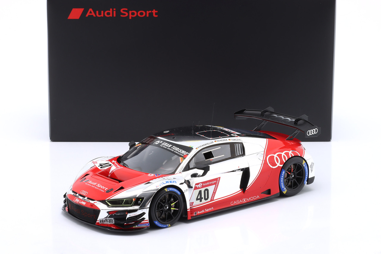 1/18 Dealer Edition 2023 Audi R8 LMS GT3 #40 24h Nürburgring Audi