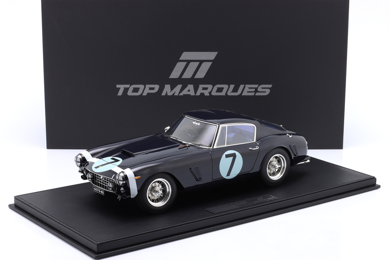 1/12 TopMarques 1961 Ferrari 250 GT SWB #7 Winner Goodwood Tourist
