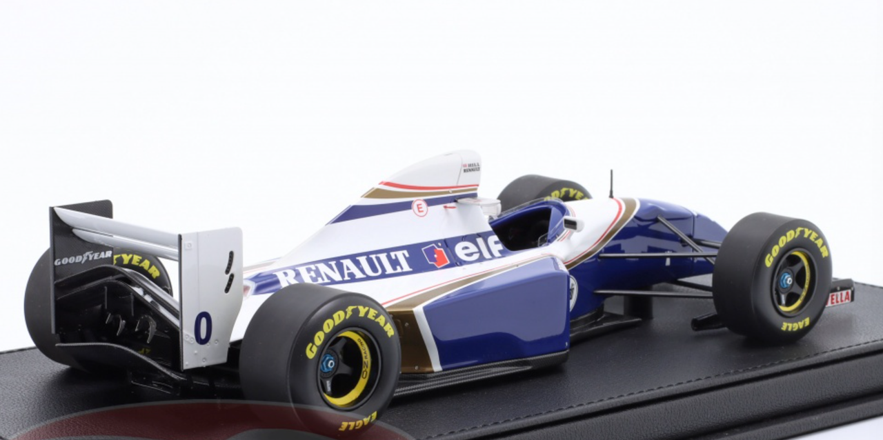 1/18 GP Replicas 1994 Formula 1 Damon Hill Williams FW16 #0 2nd Brazilian GP Car Model