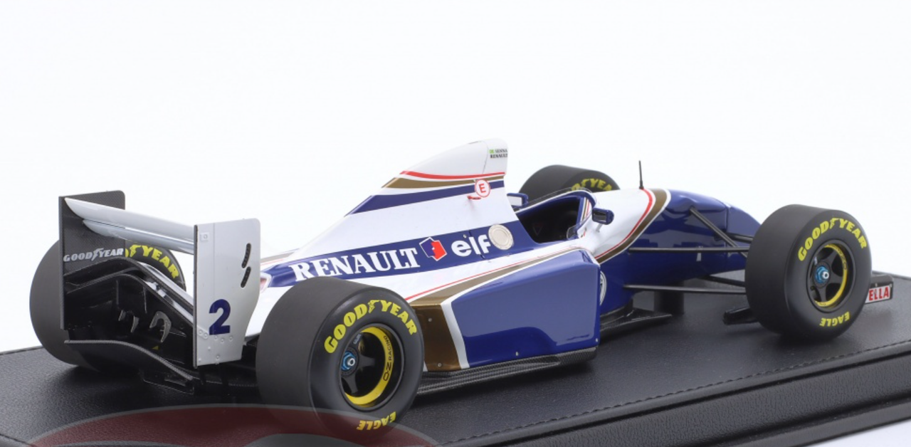 1/18 GP Replicas 1994 Formula 1 Ayrton Senna Williams FW16 #2 San Marino GP Car Model