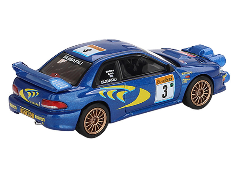 1/64 Mini GT Subaru Impreza WRC98 1998 Rally Monte-Carlo 3rd Place