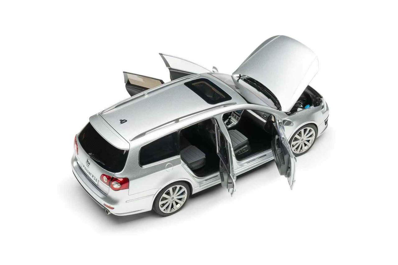 1/18 NZG Volkswagen Passat Estate R36 Wagon (Silver) Diecast Car